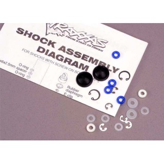 TRAXXAS - komplet elementów amortyzatora