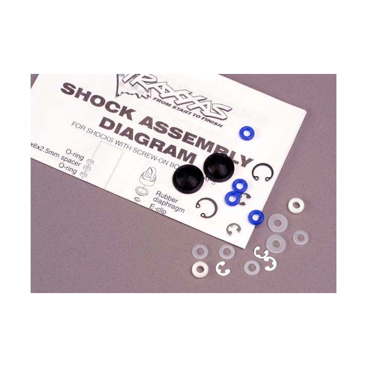 TRAXXAS - komplet elementów amortyzatora