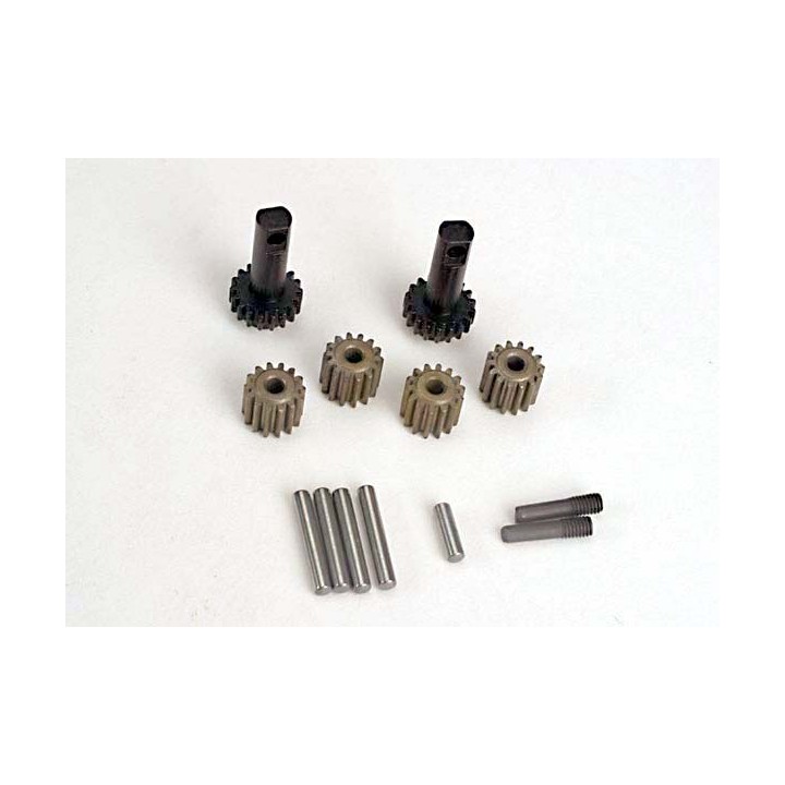 TRAXXAS - komplet zębatek dyferencjału