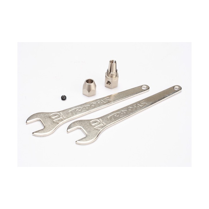 TRAXXAS - adapter wału i klucze