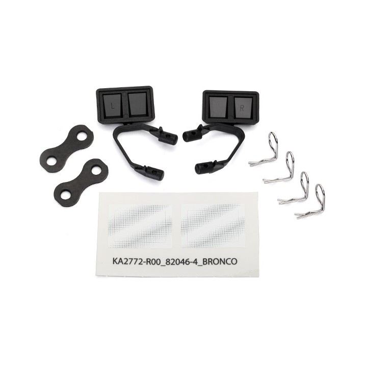 TRAXXAS - komplet lusterek bocznych