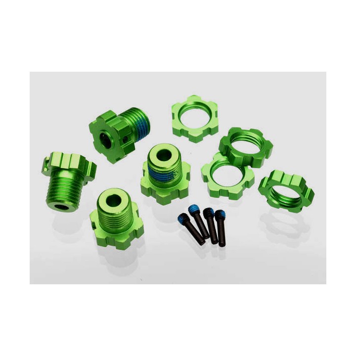 TRAXXAS - komplet piast z nakrętkami