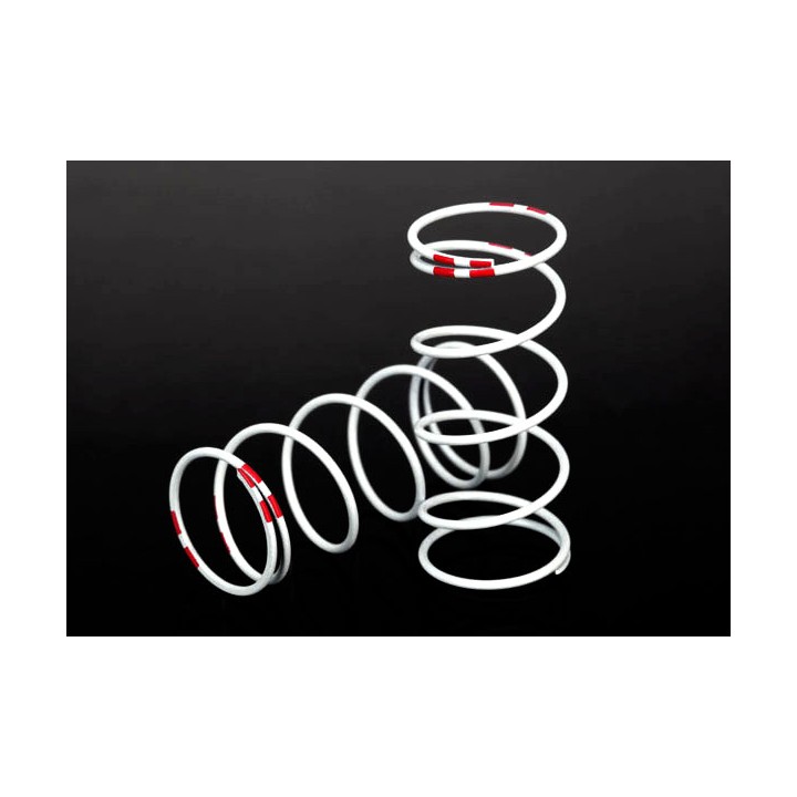 TRAXXAS - sprężyny amort. LONG - WHITE