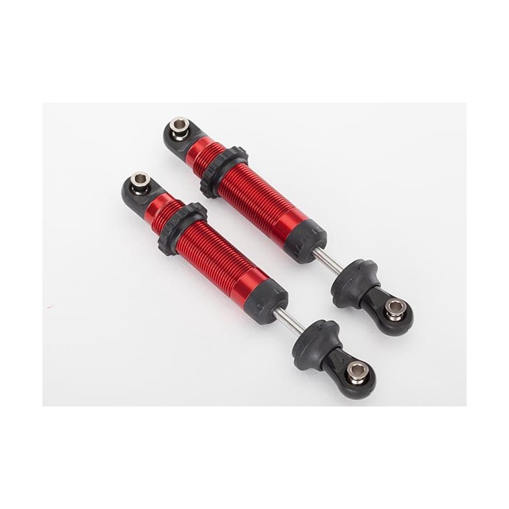 TRAXXAS - komplet amortyzatorów - RED