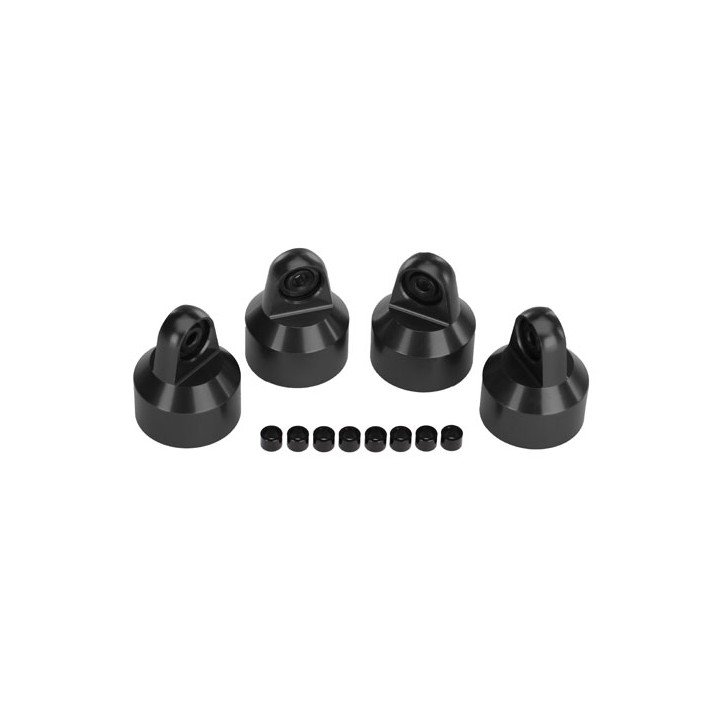 TRAXXAS - zakrętka amortyzatora BLACK