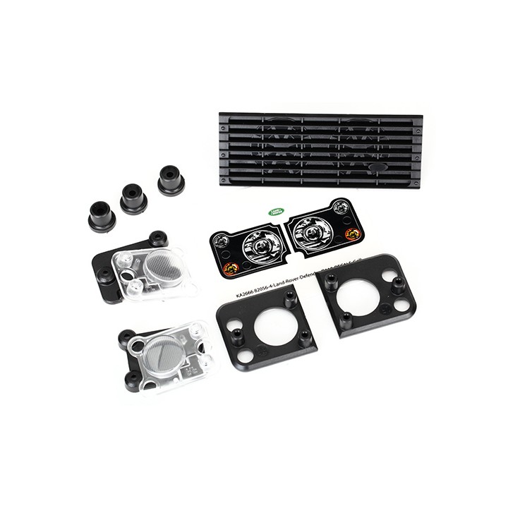 TRAXXAS - mocowanie osłony chłodnicy +  