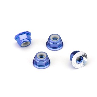 TRAXXAS - komplet nakrętek M4 aluminiowe
