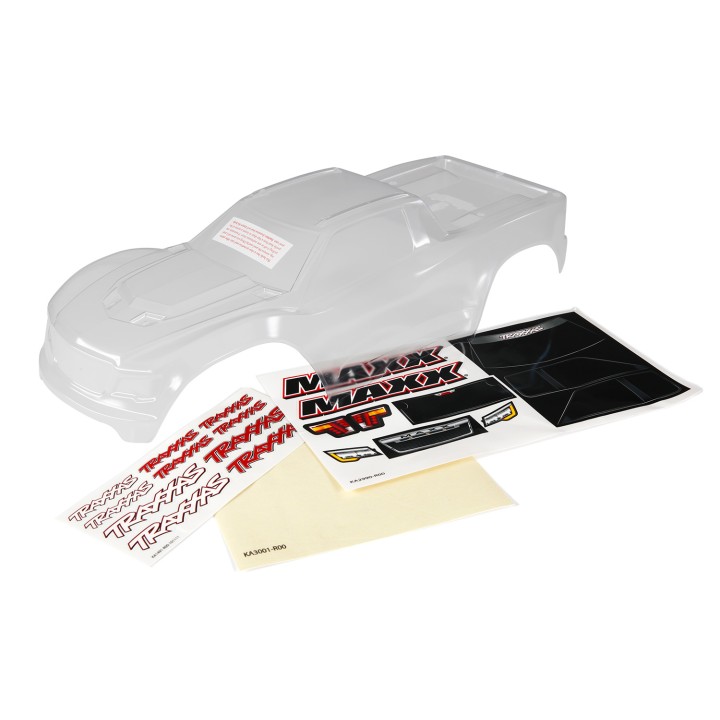 TRAXXAS - karoseria Maxx - transparent- 