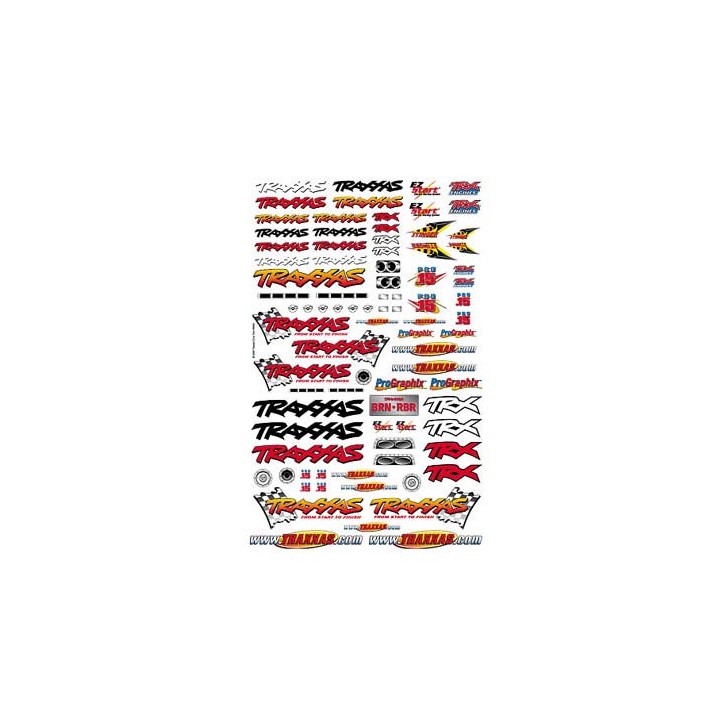 TRAXXAS - naklejki