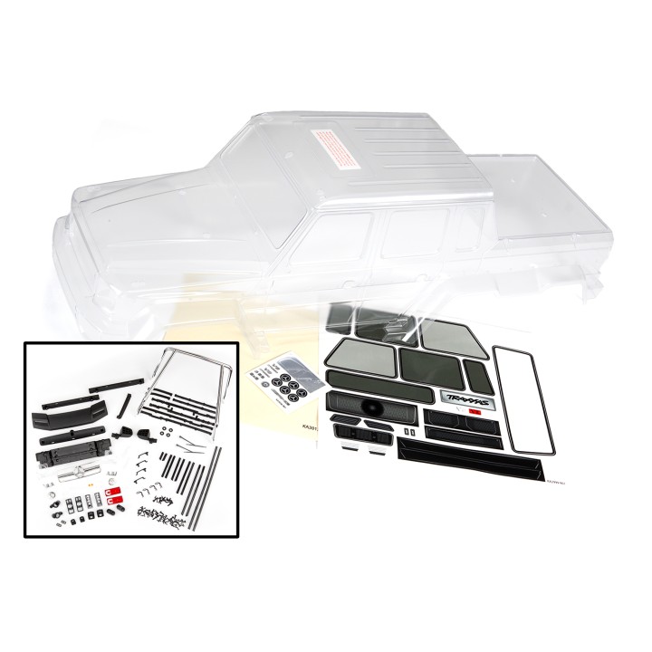 TRAXXAS - karoseria TRX-6 transparenta