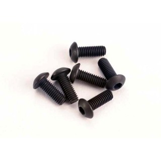TRAXXAS - komplet śrub M3 x  8mm (6szt.)