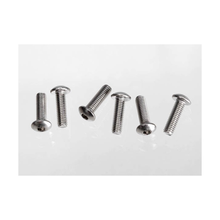 TRAXXAS - komplet śrub M3 X 10mm (6szt.)