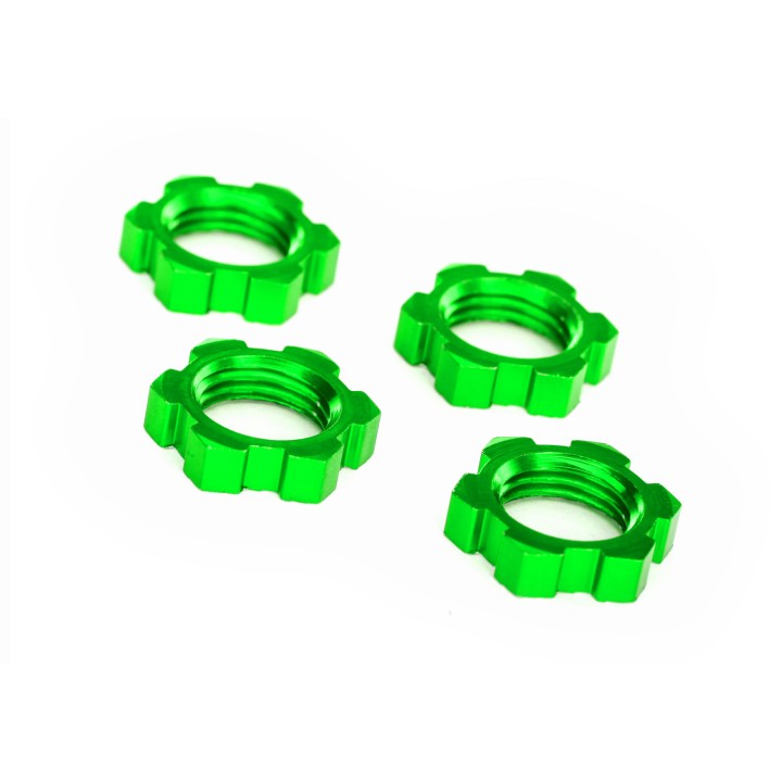 TRAXXAS - nakrętki 17mm - green