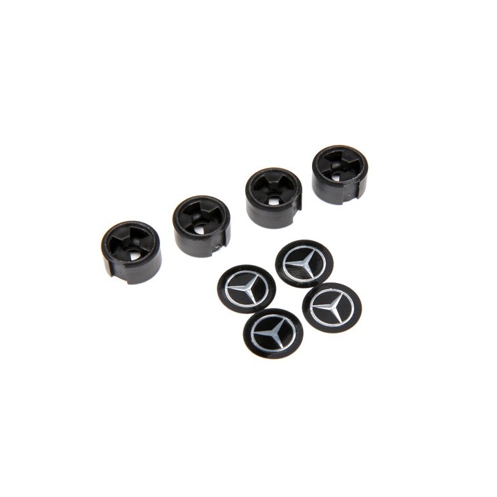 TRAXXAS - kołpaki TRX-4 Mercedes