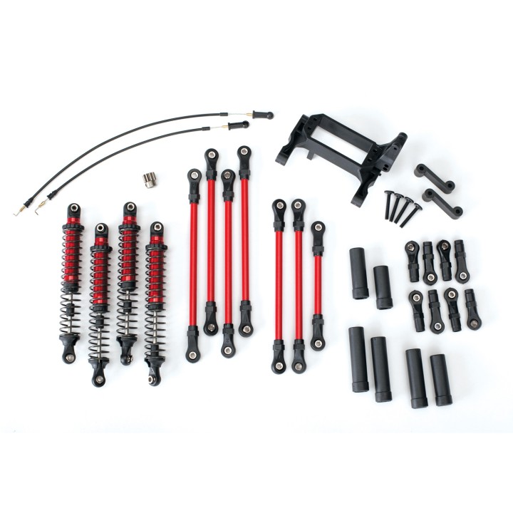 TRAXXAS - Long Arm Lift Kit, TRX-4 RED