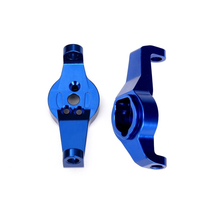 TRAXXAS - komplet zwrotnic ALUM BLUE