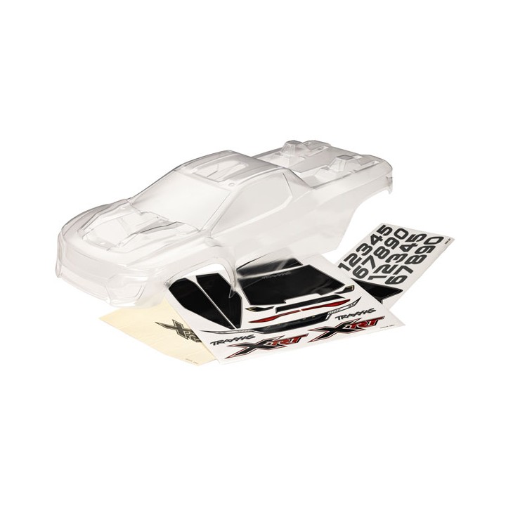 TRAXXAS - karoseria XRT - transparentna 