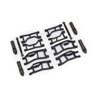 TRAXXAS - zestaw zawieszenia Black HD   