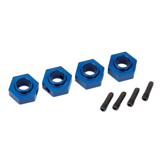 TRAXXAS - kpl. HEX 12mm z pinami BLUE