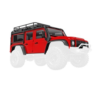 TRAXXAS - karoseria Defender - czerwona 