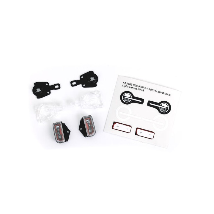 TRAXXAS - soczewki świateł karoserii    