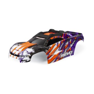 TRAXXAS -  karoseria E-Revo - purpurowa