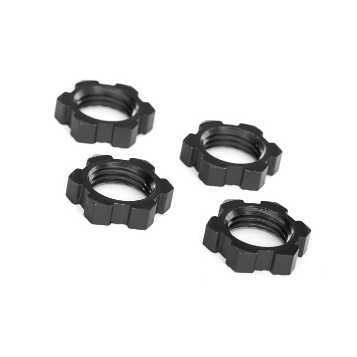 TRAXXAS - nakrętki 17mm - black