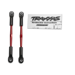 TRAXXAS - popychacze aluminiowe RED