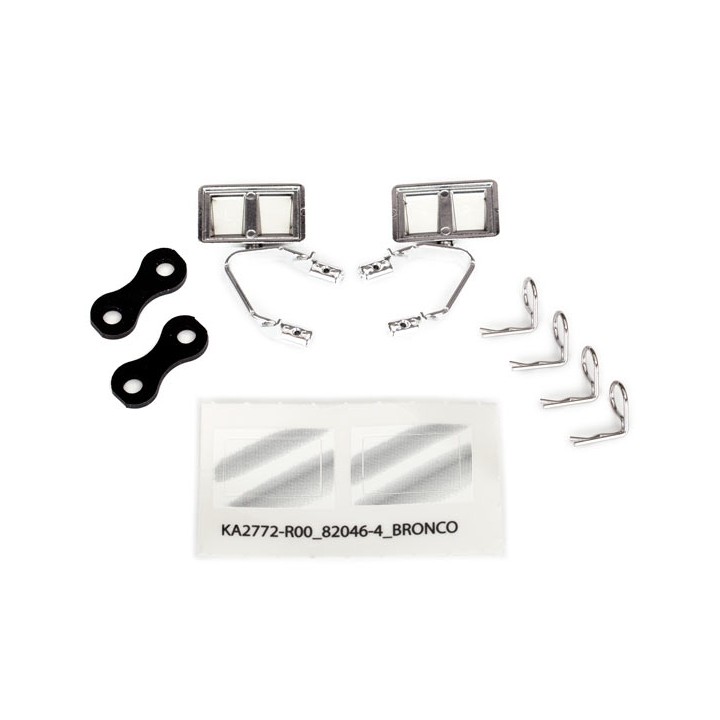 TRAXXAS - komplet lusterek bocznych