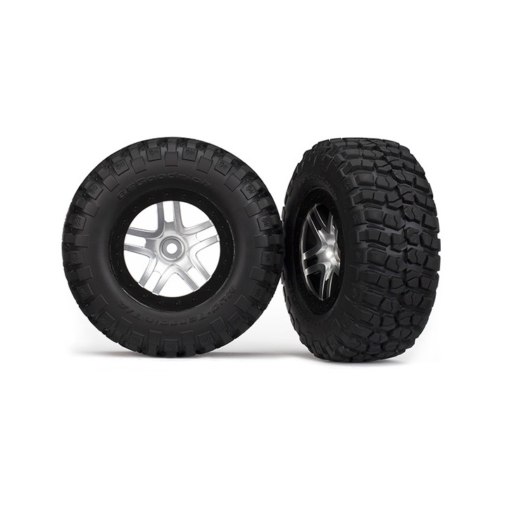 TRAXXAS - komplet kół 2WD - przód