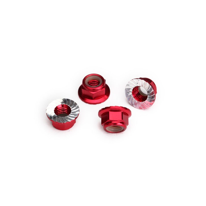 TRAXXAS - nakrętki 5mm RED