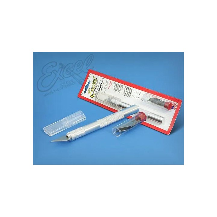 EX - nożyk aluminiowy średni + ostrza