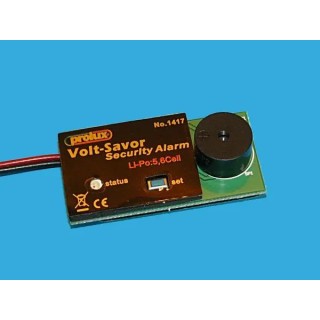 Alarm niskiego napięcia 16,5 - 25,2V