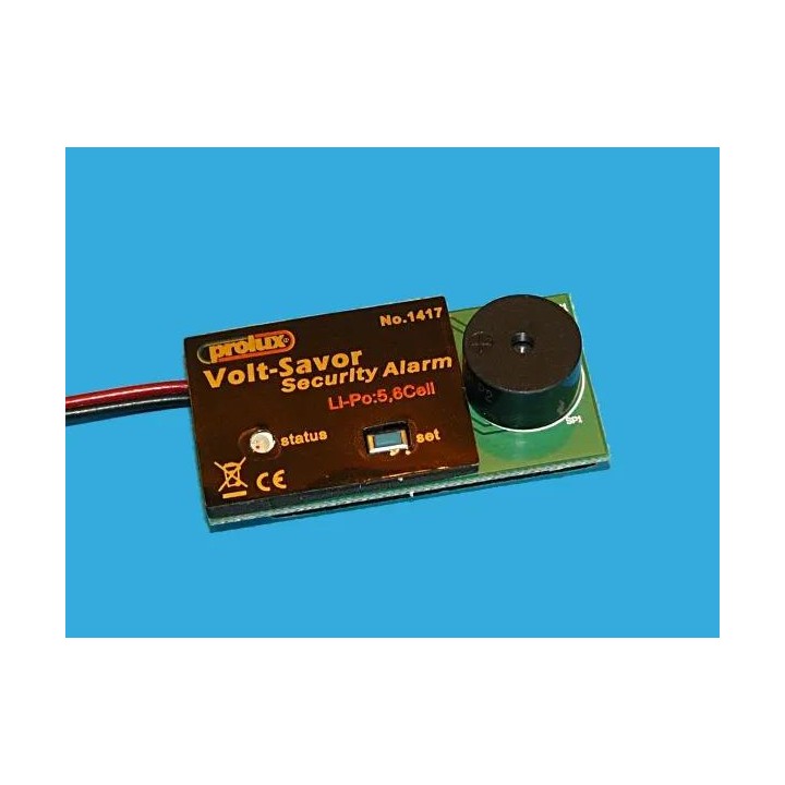 Alarm niskiego napięcia 16,5 - 25,2V