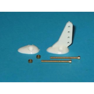 Dźwignia sterów -mała przykręcana+śr (2)