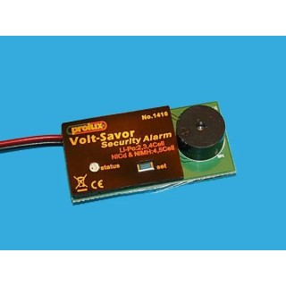 Alarm niskiego napięcia 4,0 - 16,8V