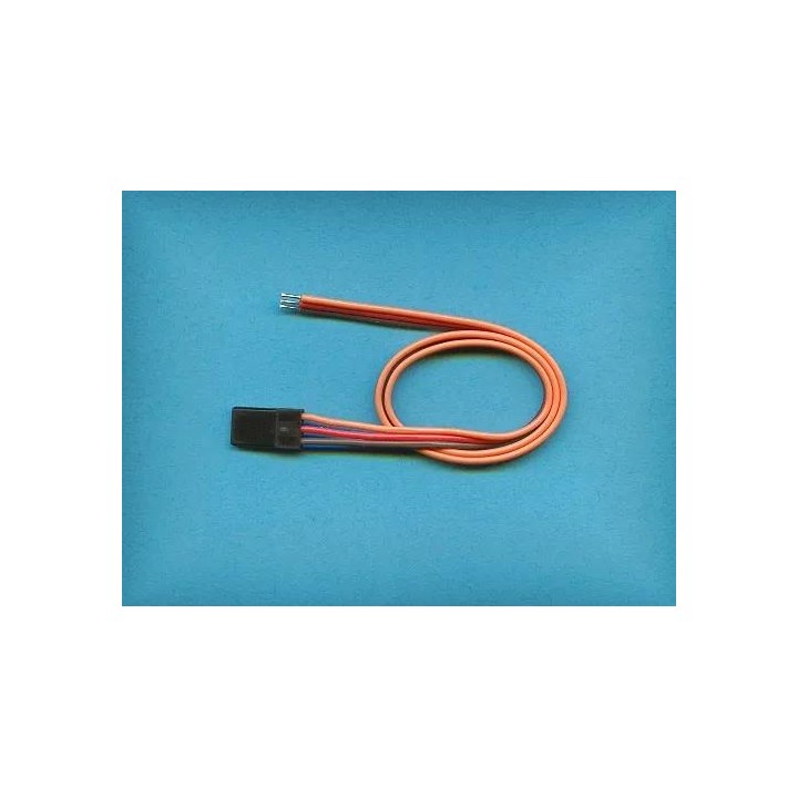 Przewód serwa - wtyczka 0,35 płaski