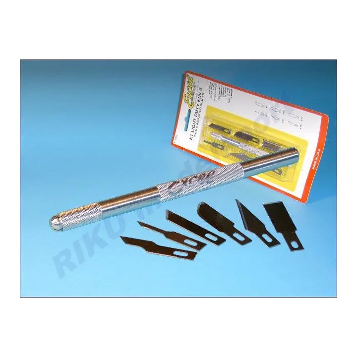 EX - zestaw-nożyk, 6 szt. ostrzy