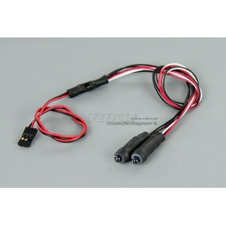 LED RC CAR - czerwone oko anioła