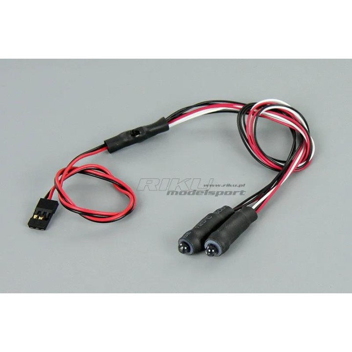 LED RC CAR - czerwone oko anioła