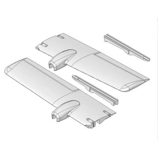 MODEL-MPX p - TWIN STAR II - skrzydła
