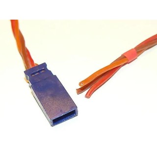 Przewód serwa silikon. 0,5mm2 - gniazdo