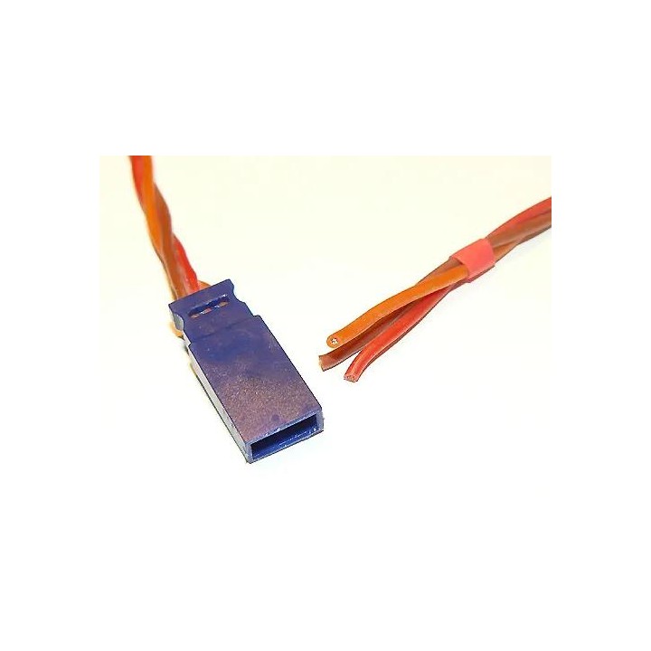 Przewód serwa silikon. 0,5mm2 - gniazdo