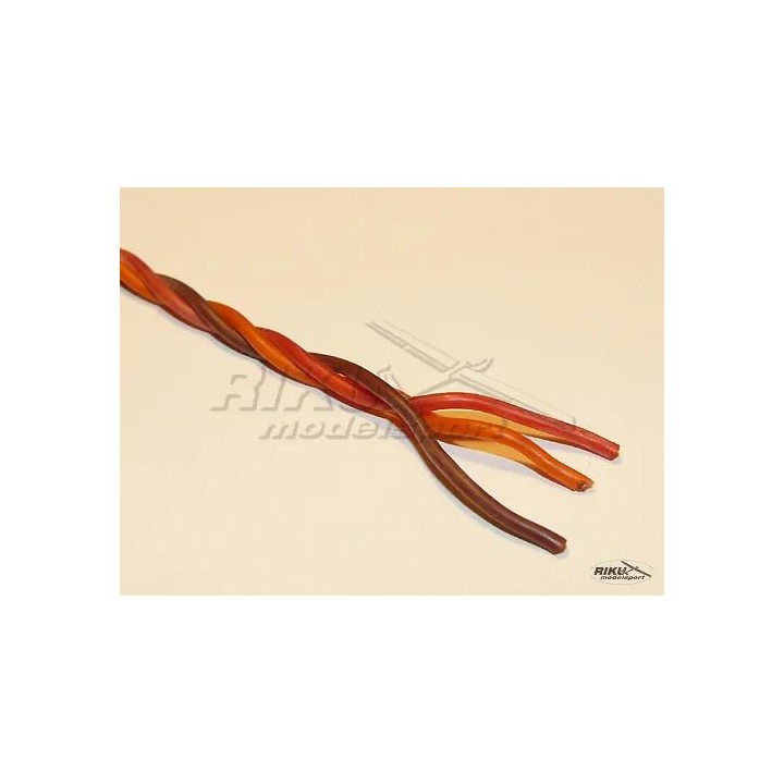 Przewód serwa 3 x 0,14 mm2 - skręcony