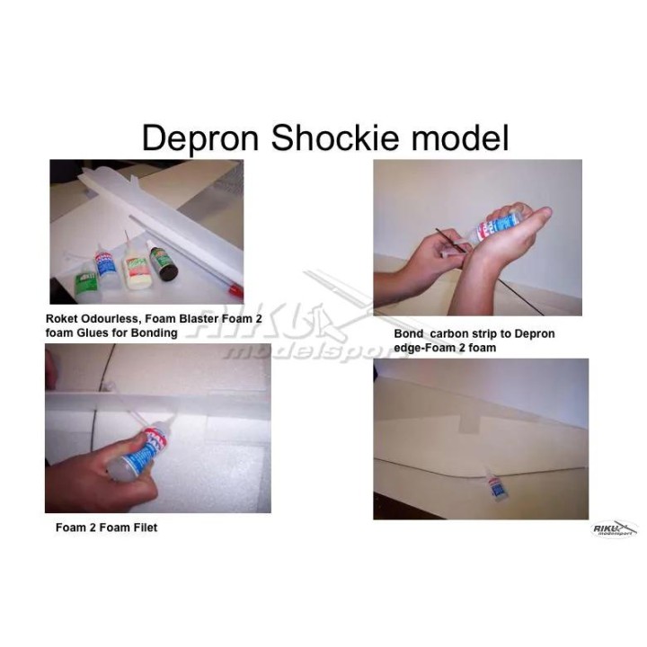 Deluxe - Foam2Foam - klej 50ml.