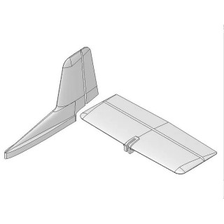 MODEL-MPX p - TWIN STAR II - statecznik