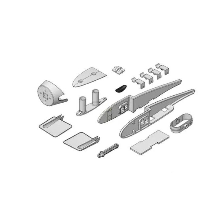 MODEL-MPX p - SOLIUS - części kadłuba