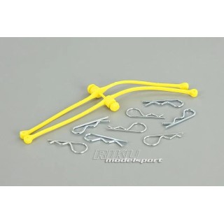DU-BRO - komplet spinek żółtych