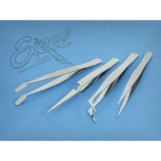EX - pinceta - zestaw 4 szt różne
