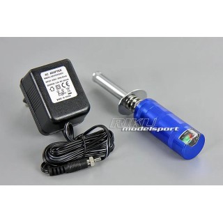 Zestaw startowy ładowarka+klips z mierni